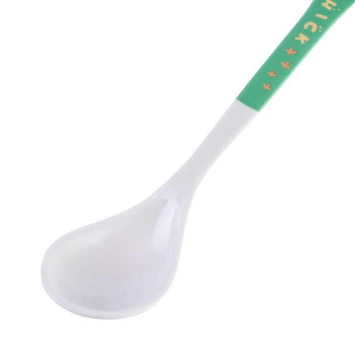 Ложка детская для кормления из бамбука, форма круг, цвет МИКС Ложка детская для кормления из бамбука, форма круг, цвет МИКС