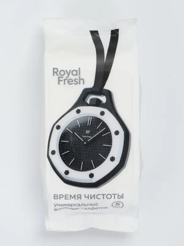 Салфетки влажные универсальные Fresh Royal, 8 шт.