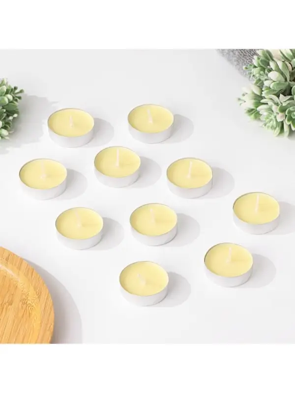 Набор свечей ароматических чайных, антимоскитные, 10 шт.