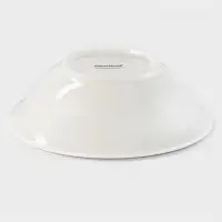 Тарелка глубокая Доляна White Label, 500 мл, d=17.5 см, фарфор, белая
