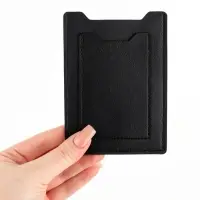 Обложка 3в1 для автодокументов, СТС, права, карта, 9&times;0.3&times;12.5 см, чёрная