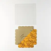 Коробка для печенья, кондитерская упаковка с пластиковой крышкой, «Сделано с любовью», 15 х 15 х 3 см