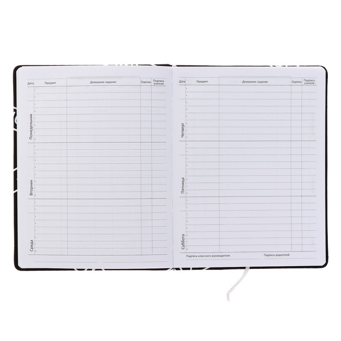 Дневник универсальный для 1-11 класса "Все Норм", твёрдая обложка, искусственная кожа, с поролоном, ляссе, 80 г/м2