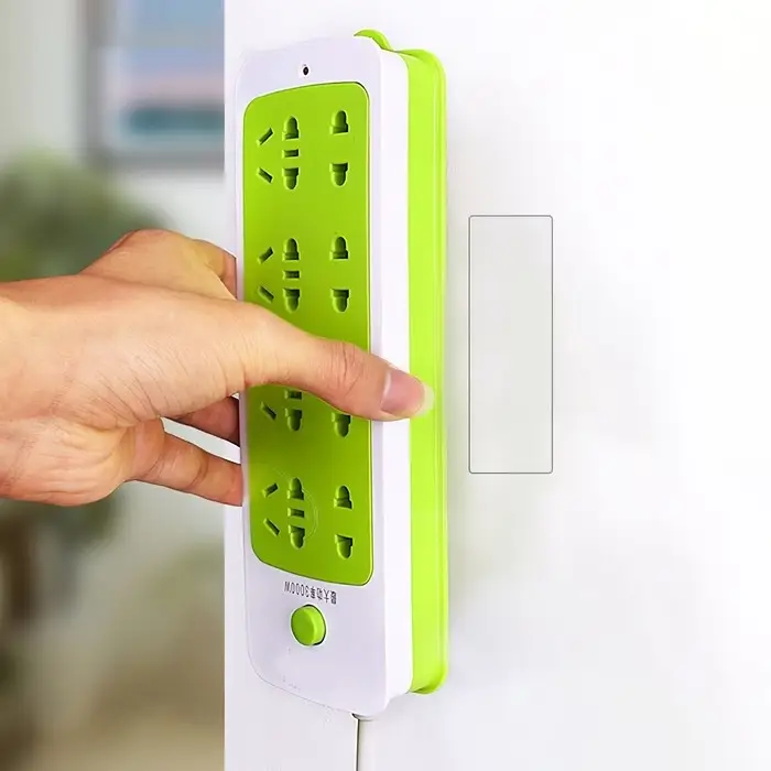 Двусторонние самоклеящиеся держатели ТУНДРА, 33.5×9.15 мм, прозрачные, 12 шт.