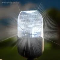 Садовая фигура - фонарь из полистоуна &laquo;Белка с орешком&raquo;, 24&times;16&times;24 см