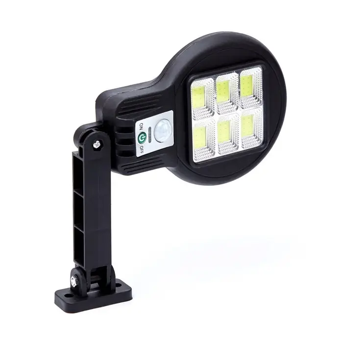 Светильник светодиодный, уличный, аккумуляторный, настенный, 48 диодов, 3 режима