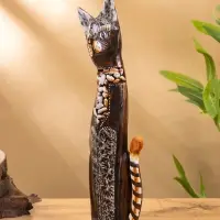 Сувенир &laquo;Кошка&raquo;, 35 см, дерево