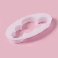 Формы для вырезания теста и мастики Доляна, набор 5 шт., 7.8&times;4.6&times;1 см, пластик, белые