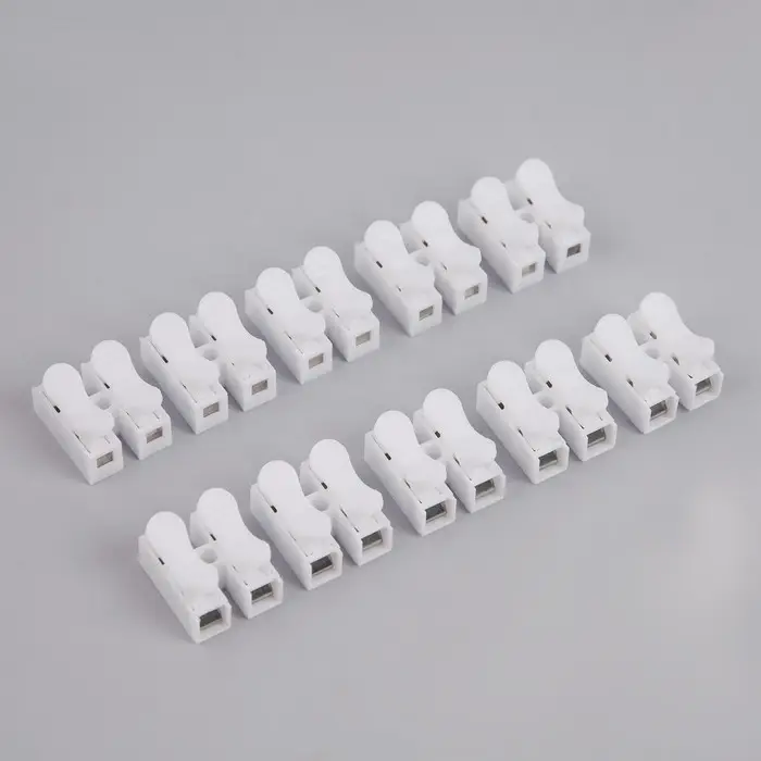 Клемма пружинная соединительная, КСП-2Р, 10 А, набор 10 шт