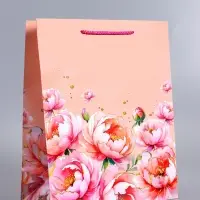 Пакет подарочный ламинированный &laquo;Прекрасной&raquo;, 26&times;12&times;32 см