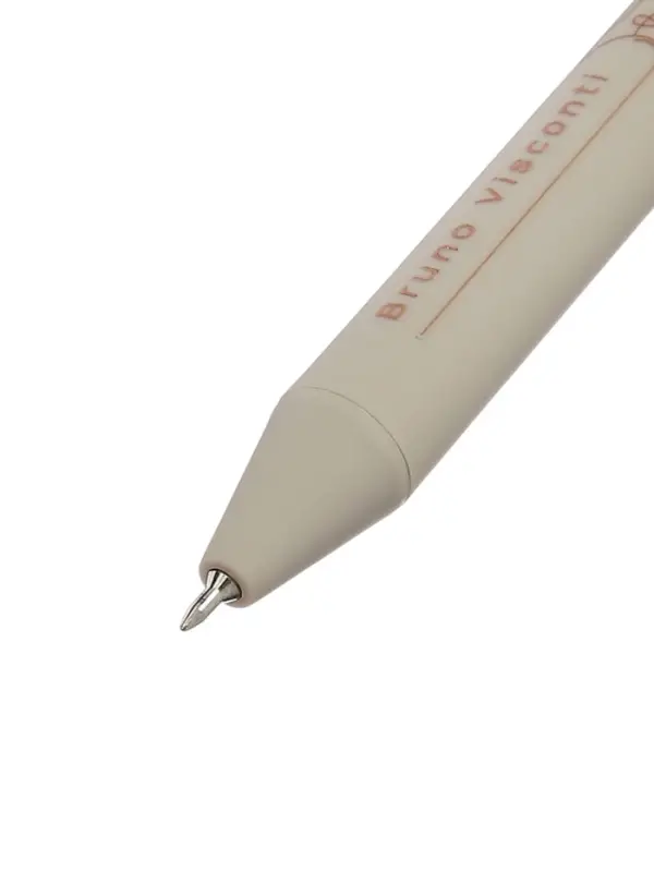 Ручка шариковая автоматическая Bruno Visconti totalbeige, стержень синий, 0.38 мм