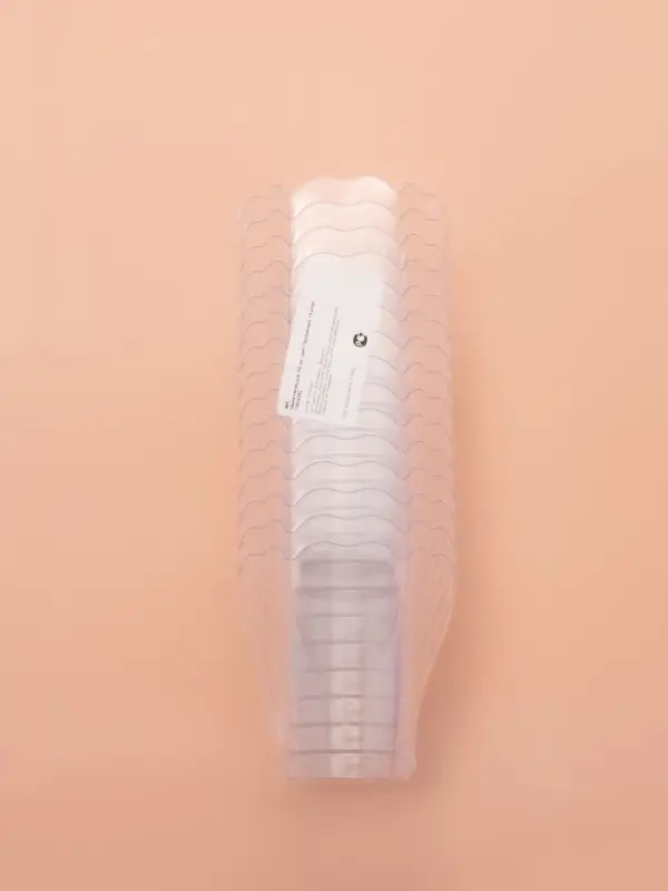 Форма пластиковая одноразовая для фуршета «Незабудка», 160 мл, прозрачная