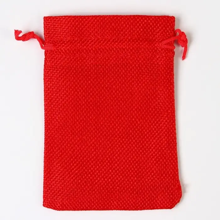 Мешочек новогодний подарочный с термонаклейкой «Письмо», 10 х 14 см +/- 1.5 см Мешочек новогодний подарочный с термонаклейкой «Письмо», 10 х 14 см +/- 1.5 см