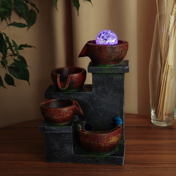 Фонтан Фонтан "Бервин" 27х20 см (с подсветкой)