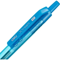 Ручка шариковая автомат. Deli X-tream, д.ш.0,7 мм, линия 0,4 мм, син