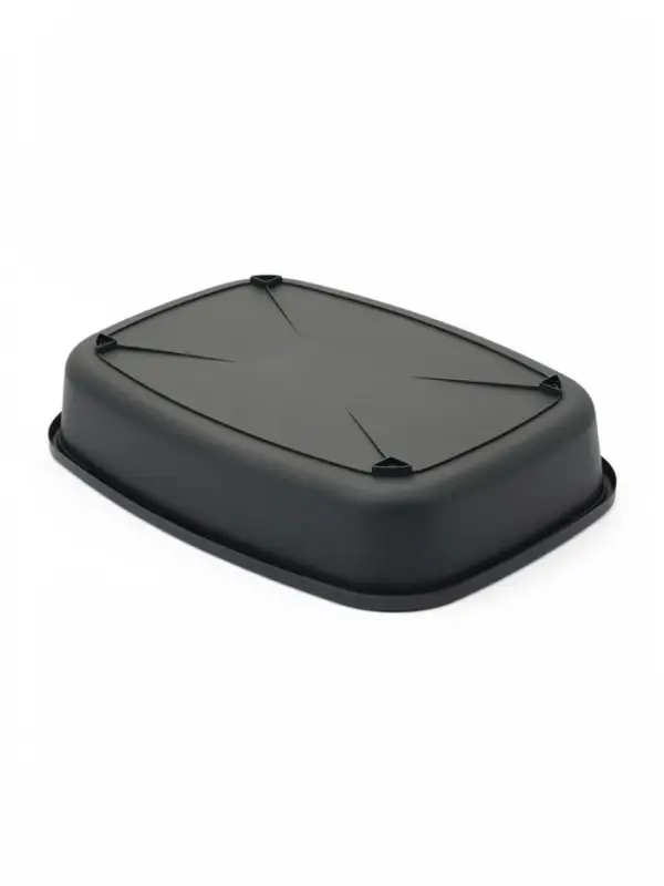 Лоток для кошек &laquo;Айша&raquo; XL, 64&times;44&times;21 см, с бортом, серый FIX