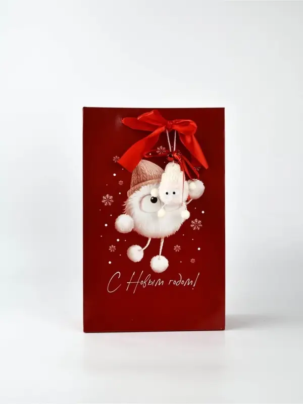 Пакет подарочный «Новогодний сюрприз», с заколками, 25,5 × 9 × 30 см Пакет подарочный «Новогодний сюрприз», с заколками, 25,5 × 9 × 30 см