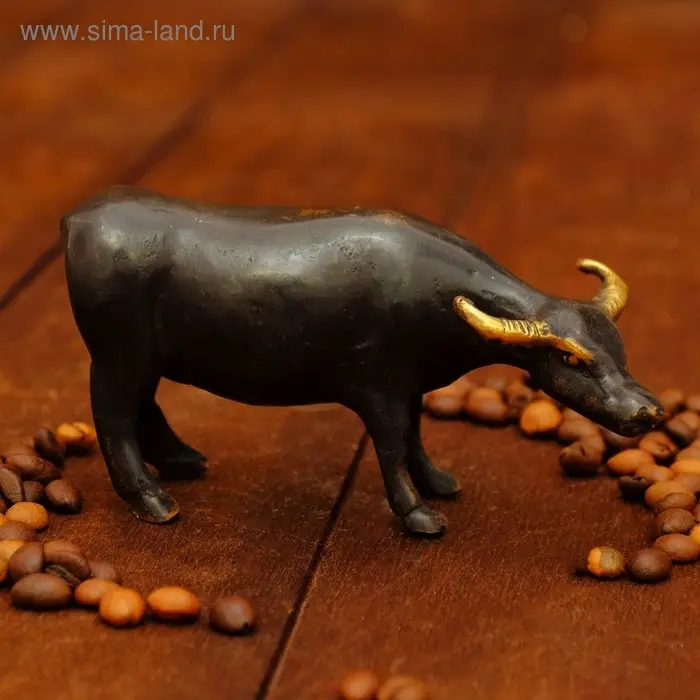 Сувенир бронза  Сувенир бронза "Бык" 11,5х4,5х6 см