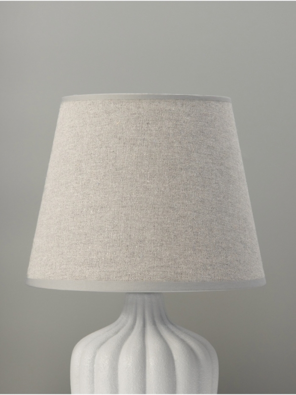 Настольная лампа Настольная лампа "Тыковка" 1х40Вт Е27 серая 20х20х31см