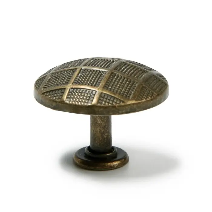 Ручка-кнопка ТУНДРА РК202, цвет бронза