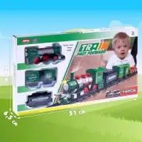 Железная дорога &laquo;Классик&raquo;, со световыми, звуковыми и дымовыми эффектами, протяжённость пути 2.88 м