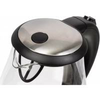 Чайник HYK-G2030 1,7л 2200Вт черный (стекло)