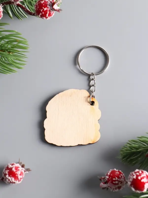 Брелок новогодний 2026 «Ярких событий», размер брелока 4×4.5 см