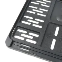 Рамка под номерной знак мотоцикла (чёрная) ТИП4 190х145 мм AVS RN-21