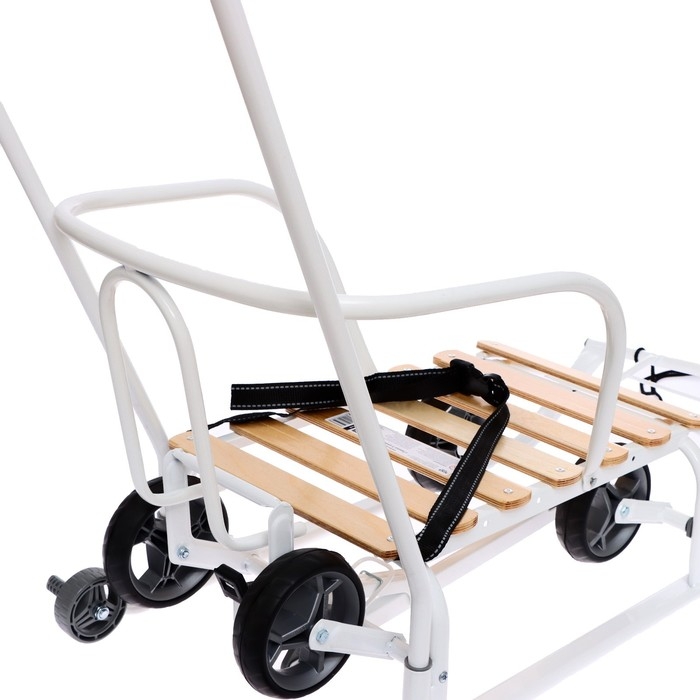 Санки «Тимка 5 универсал», цвет белый Санки «Тимка 5 универсал», цвет белый