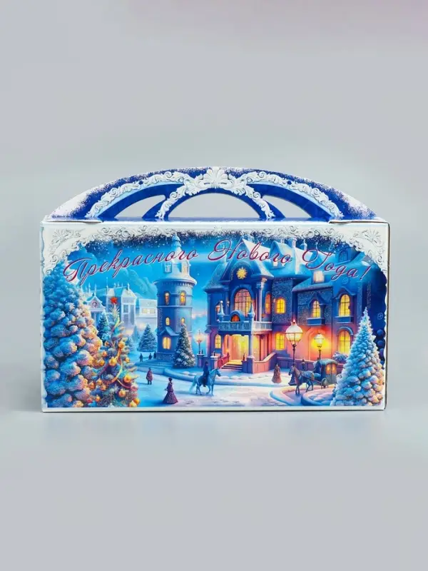 Подарочная новогодняя коробка «Вечерняя мелодия» , Портфель макси широкий, 37×8×20.2 см Подарочная новогодняя коробка «Вечерняя мелодия» , Портфель макси широкий, 37×8×20.2 см