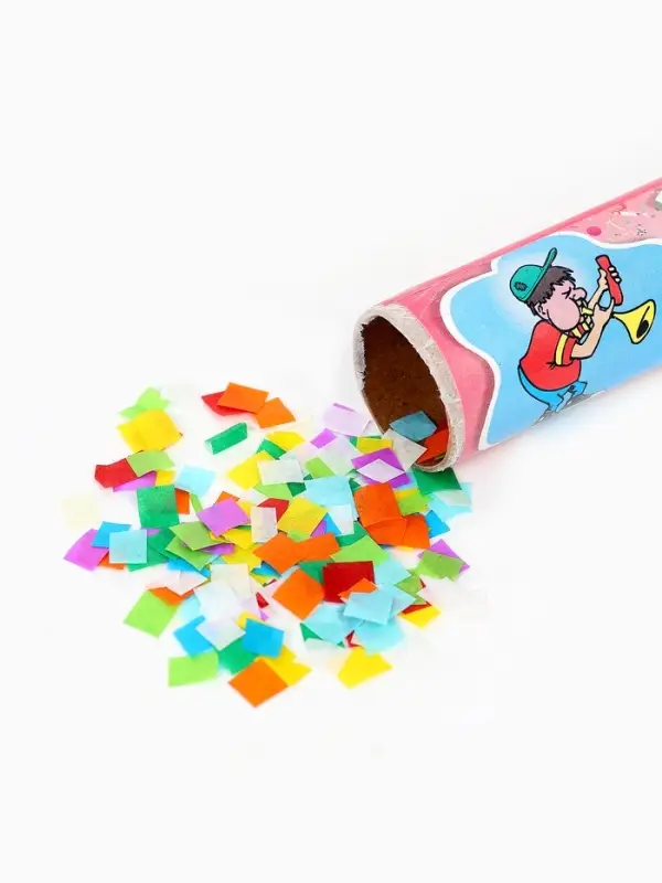 Хлопушка пиротехническая, 14 см, конфетти