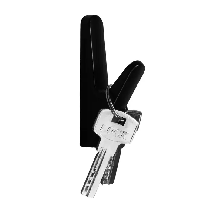 Крючок мебельный CAPPIO FAWN, однорожковый, цвет черный