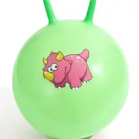 Мяч - прыгун с рожками ONLYTOP, d=55 см, цвет МИКС