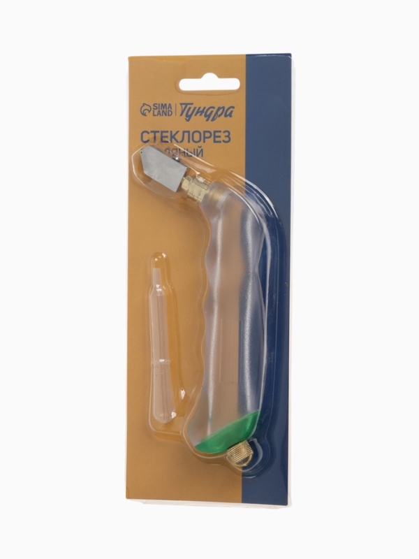 Стеклорез ТУНДРА, масляный, пластиковая прозрачная рукоятка Стеклорез ТУНДРА, масляный, пластиковая прозрачная рукоятка