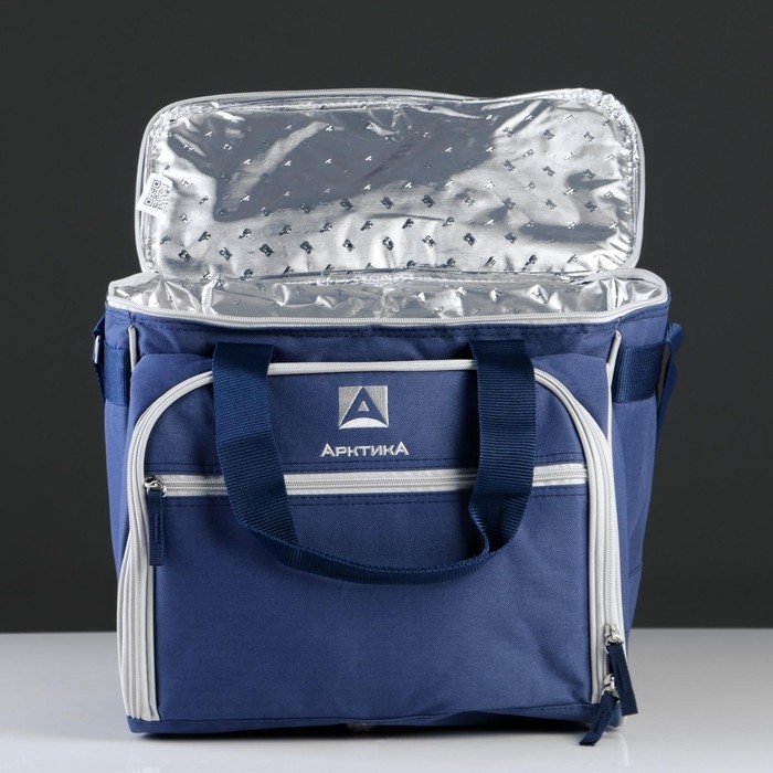 Термосумка  Термосумка "Арктика", с набором для пикника на 4 человека, 13.5 л, 31 х 34 х 24 см