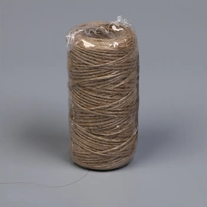 Шпагат джутовый для подвязки растений, 50 м, 560 текс, 1 нить, джут, Greengo