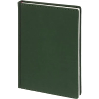 Ежедневник недатированный А5+ Velvet, темно-зеленый 3-115/24