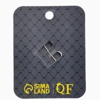 Брошь "Кедровая веточка", цвет коричнево-зелёный в золоте Брошь "Кедровая веточка", цвет коричнево-зелёный в золоте