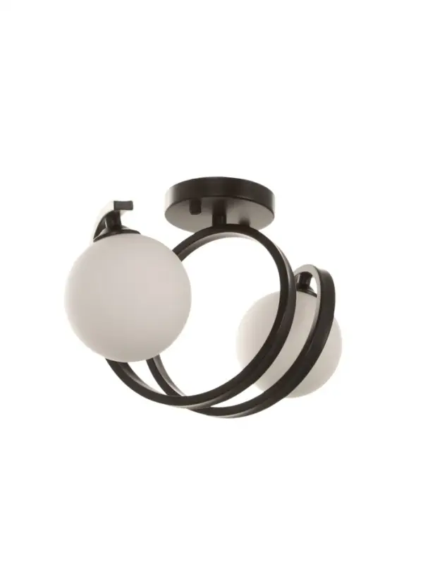 Бра Nadine 2&times;10 Вт GU10 черный 30&times;16&times;32 см