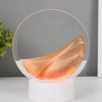 Светильник настольный СТАРТ Sands, LED, 10 Вт, USB, 16&times;16&times;20 см, 3хAA, оранжевый