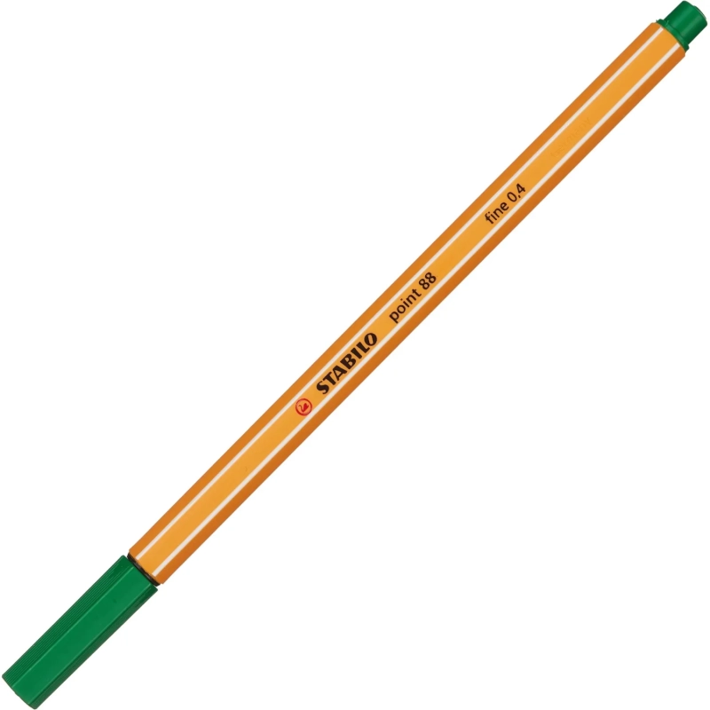 Линер STABILO Point 88/36 0,4мм зеленый Германия