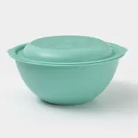 Миска салатница Martika, 3 л, с крышкой, пластик, МИКС