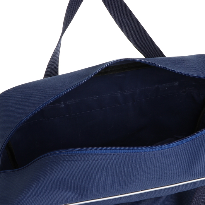 Сумка дорожная 20 Сумка дорожная 20" на колёсах, отдел на молнии, с увеличением, наружный карман, длинный ремень, цвет синий