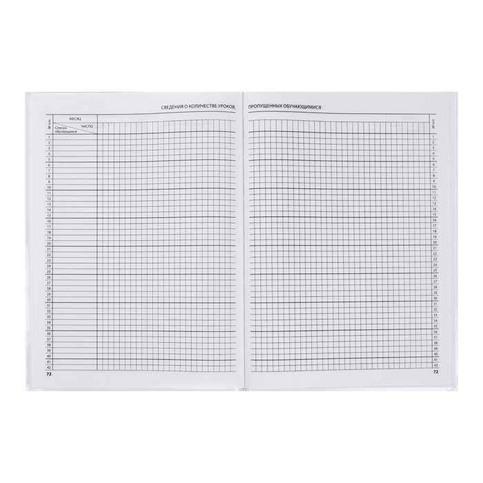 Классный журнал для 1-4 классов А4, 96 листов, твёрдая обложка, белый блок Классный журнал для 1-4 классов А4, 96 листов, твёрдая обложка, белый блок