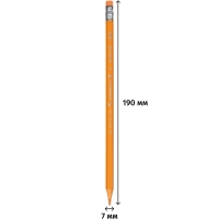 Карандаши цветные Deli Super Wings EC126-24, 24 цв/наб, 6-гранные, пластик