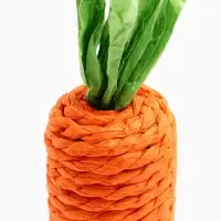 Игрушка-когтеточка для кошек "Морковка", 20 см, оранжевая Игрушка-когтеточка для кошек "Морковка", 20 см, оранжевая
