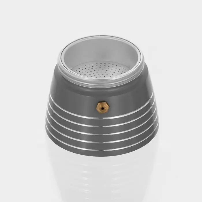 Кофеварка гейзерная Magistro Moka, на 3 чашки, 150 мл, алюминий, серая