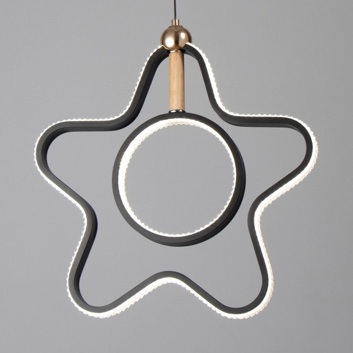 Светильник BayerLux "Звезда" LED 45Вт черный 20х43,5х45 см