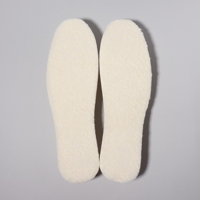 Стельки для обуви, универсальные, двухслойные, р-р RU до 46 (р-р Пр-ля до 46), 29 см, пара, цвет бежевый Стельки для обуви, универсальные, двухслойные, р-р RU до 46 (р-р Пр-ля до 46), 29 см, пара, цвет бежевый