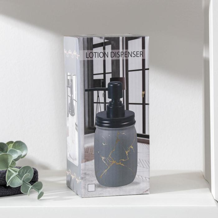 Дозатор для жидкого мыла «Зевс», 500 мл, цвет белый Дозатор для жидкого мыла «Зевс», 500 мл, цвет белый